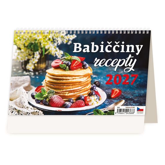 Obrázek z Kalendář stolní - Babiččiny recepty / S01