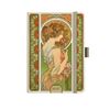 Obrázek z Diář Alfons Mucha - A5 / týdenní / zelená