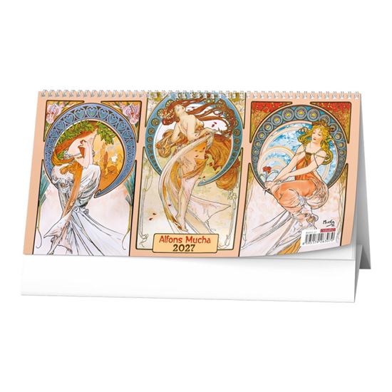 Obrázek z Kalendář stolní čtrnáctidenní - Alfons Mucha / BSH13