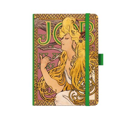 Obrázek Blok Alfons Mucha premium - A5 / zelená
