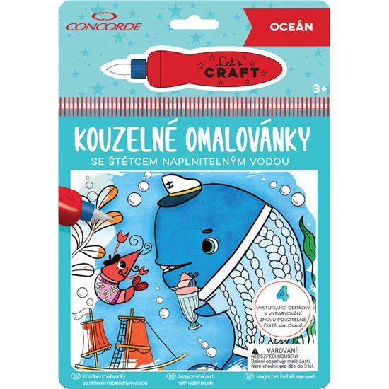 Obrázek z Omalovánky kouzelné CONCORDE - Oceán