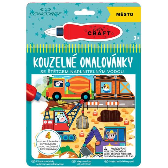 Obrázek z Omalovánky kouzelné CONCORDE - Město