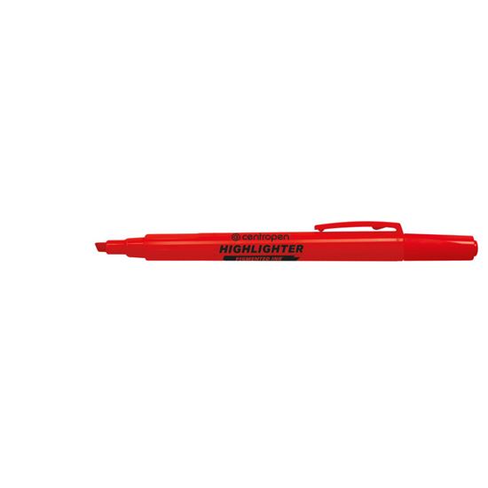Obrázek z Zvýrazňovač Centropen HIGHLIGHTER 8722 / červená