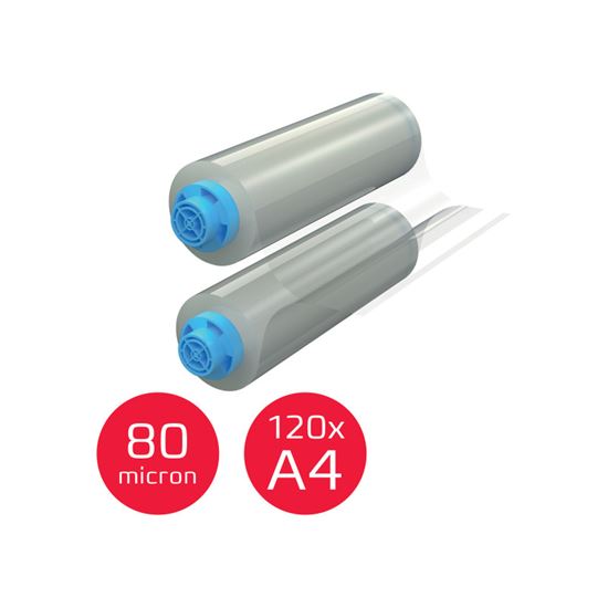 Obrázek z Laminovací fólie na roli pro GBC Velocity - lesklá / 80 mic