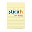Obrázek Samolepicí bločky Stick´n by Hopax - 101 mm x 150 mm / linka / 100 lístků