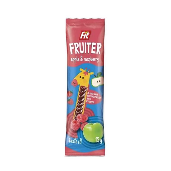 Obrázek z Fit Fruiter ovocná trubička - jablko & malina / 15g