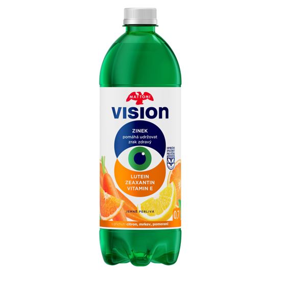 Obrázek z Mattoni VISION - citron, mrkev a pomeranč / 0,7 ml