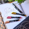 Obrázek z Akrylový popisovač K-marker Metallic - kulatý hrot / sada 4 ks
