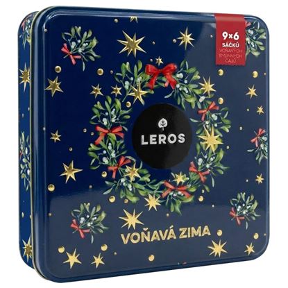 Obrázek Dárková kazeta čajů Leros - Voňavá zima / 9 x 6 ks