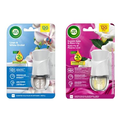 Obrázek Air Wick electrický komplet - mix vůní / 19 ml