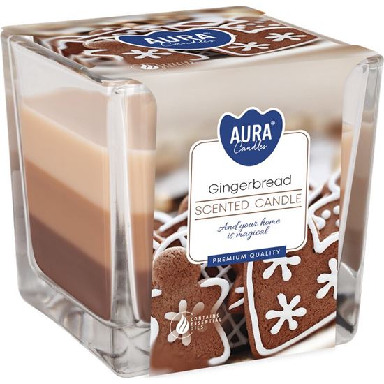 Obrázek z Vonná svíčka tříbarevná - Gingerbread
