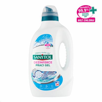 Obrázek Dezinfekční prací gel Sanytol - svěží vůně / 1,7 l