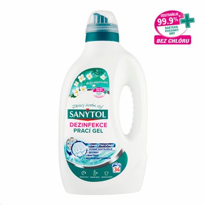 Obrázek Dezinfekční prací gel Sanytol - květinová svěžest / 1,7 l