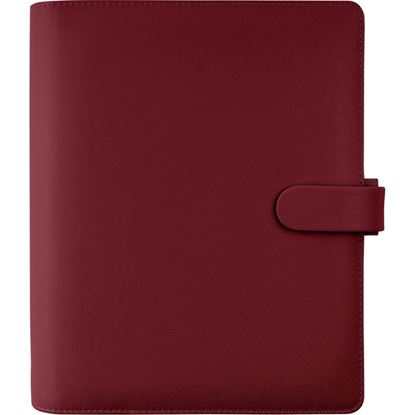 Obrázek Diář Filofax Saffiano - A5 / dark cherry modular