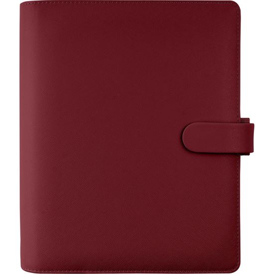 Obrázek z Diář Filofax Saffiano - A5 / dark cherry modular