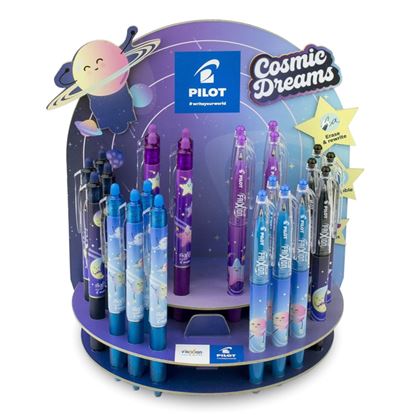Obrázek Stojan roller FriXion Clicker a Ball 0,7 mm Cosmic Dreams - 24 ks