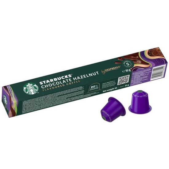 Obrázek z Kapsle STARBUCKS® by Nespresso® Chocolate Hazelnut Blonde roast - 10 ks