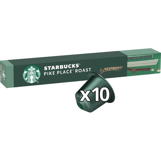 Obrázek z Kapsle STARBUCKS® by Nespresso® Pike Place Roast Medium Roast - 10 ks